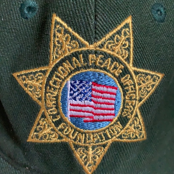 Correctional Peace Officer's Foundation Green Cap - Picture 2 of 7